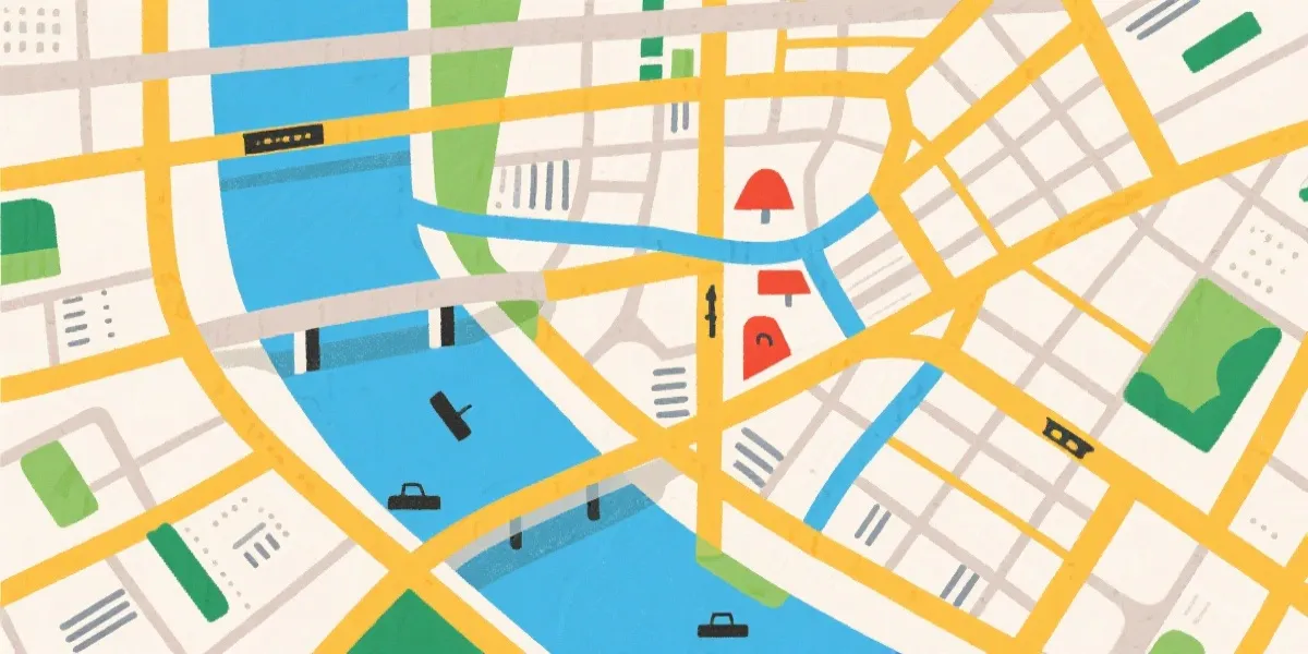 办公地点示意图